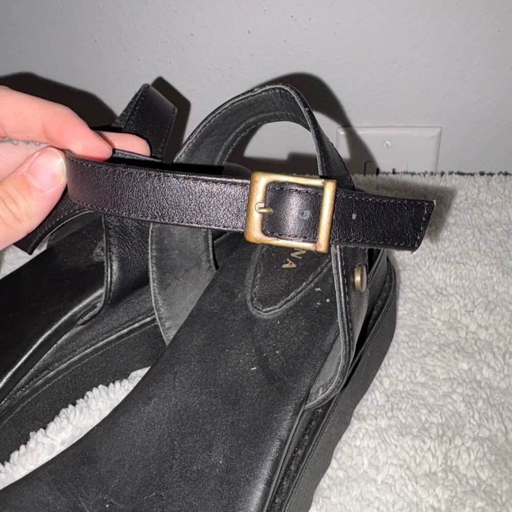 Patina Black Sandals - Picture 3 of 6